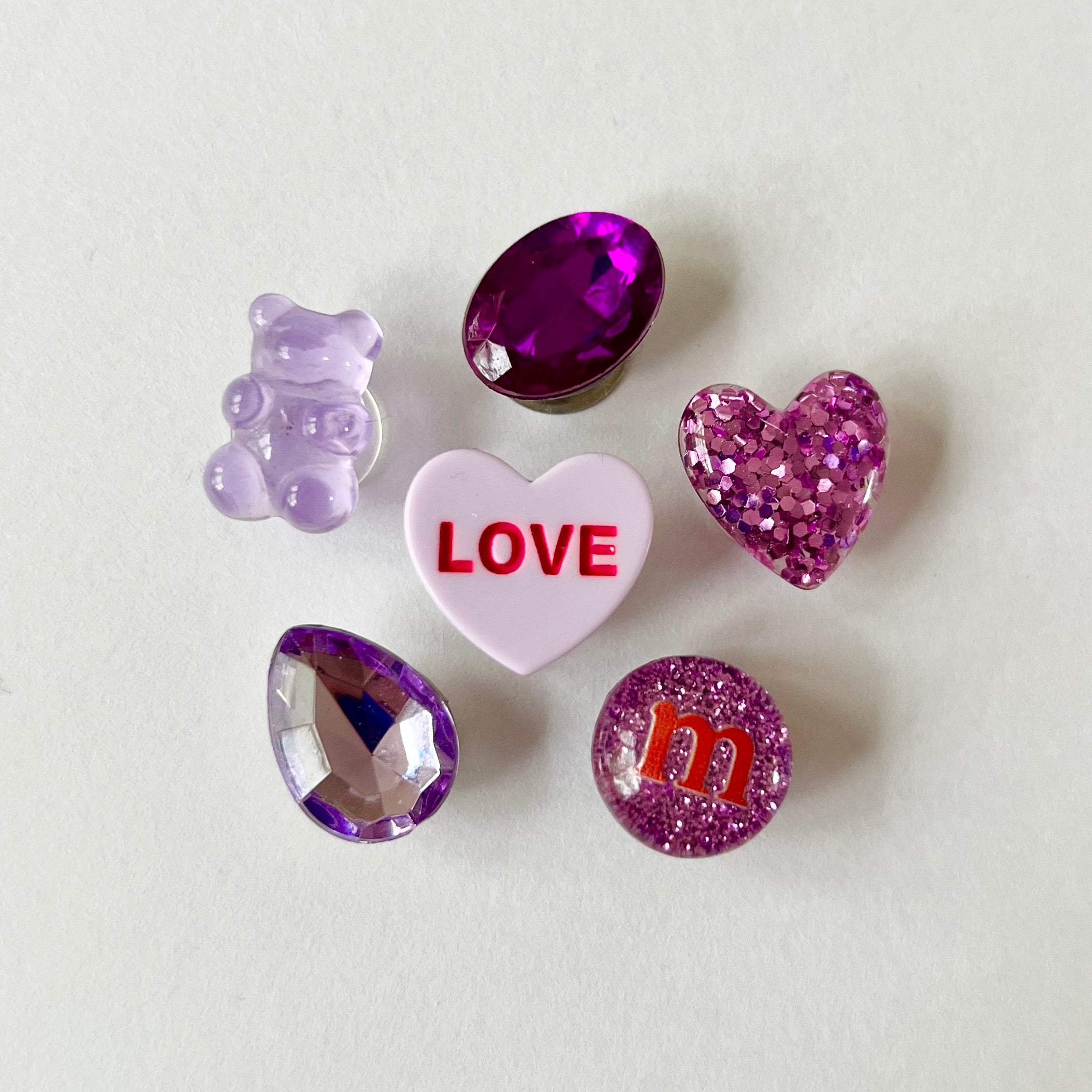 The Purple Sparkle Charms Pack