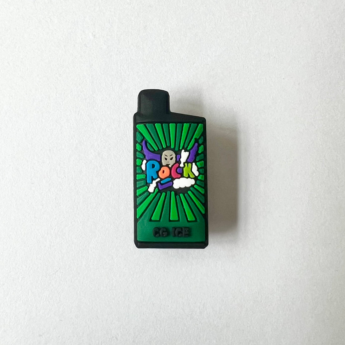 The Green Rock Vape Charm
