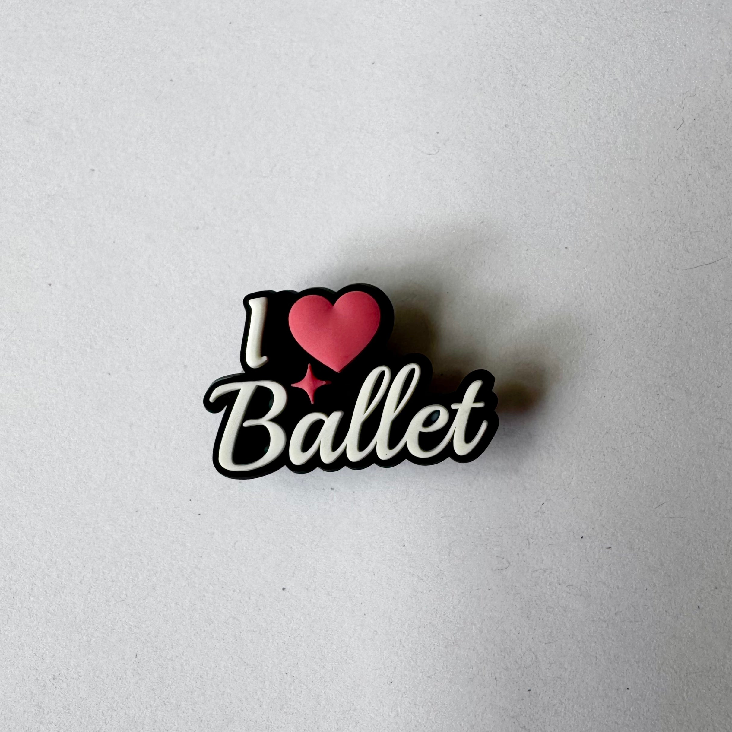 I Love Ballet Charm