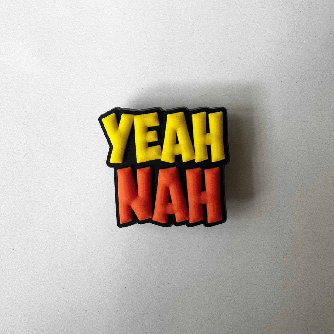 Yeah Nah Shoe Charm