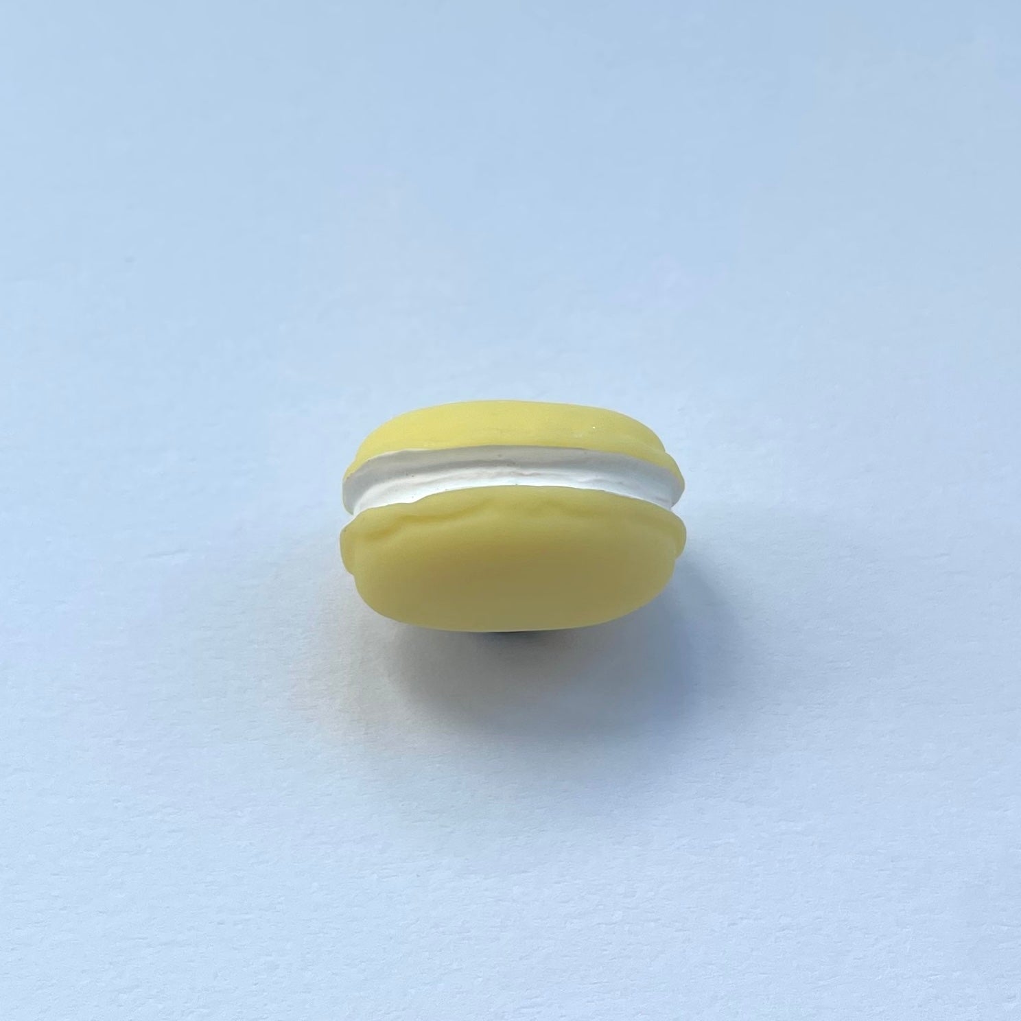 Yellow Macaroon 3D Charm