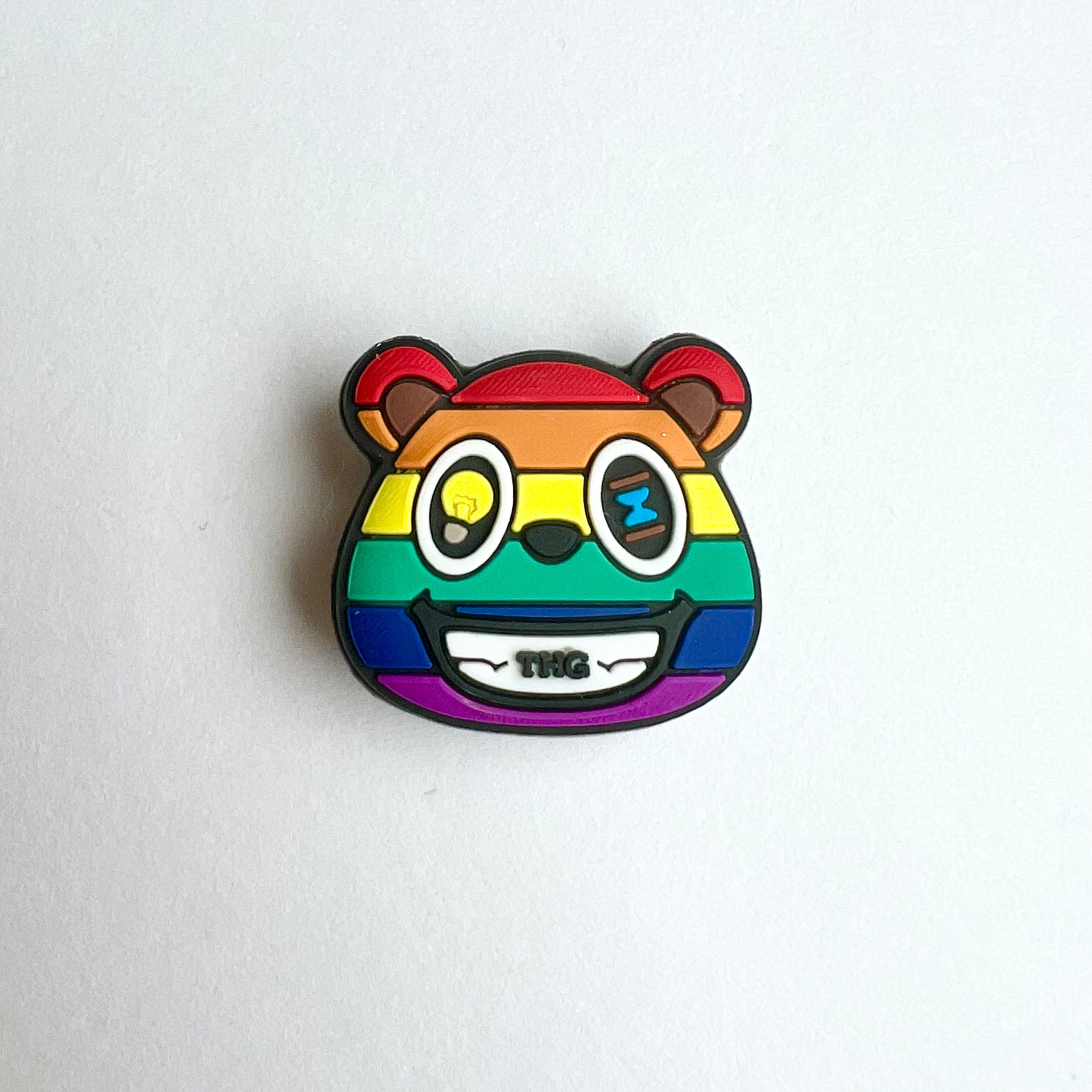 Rainbow Bear Charm