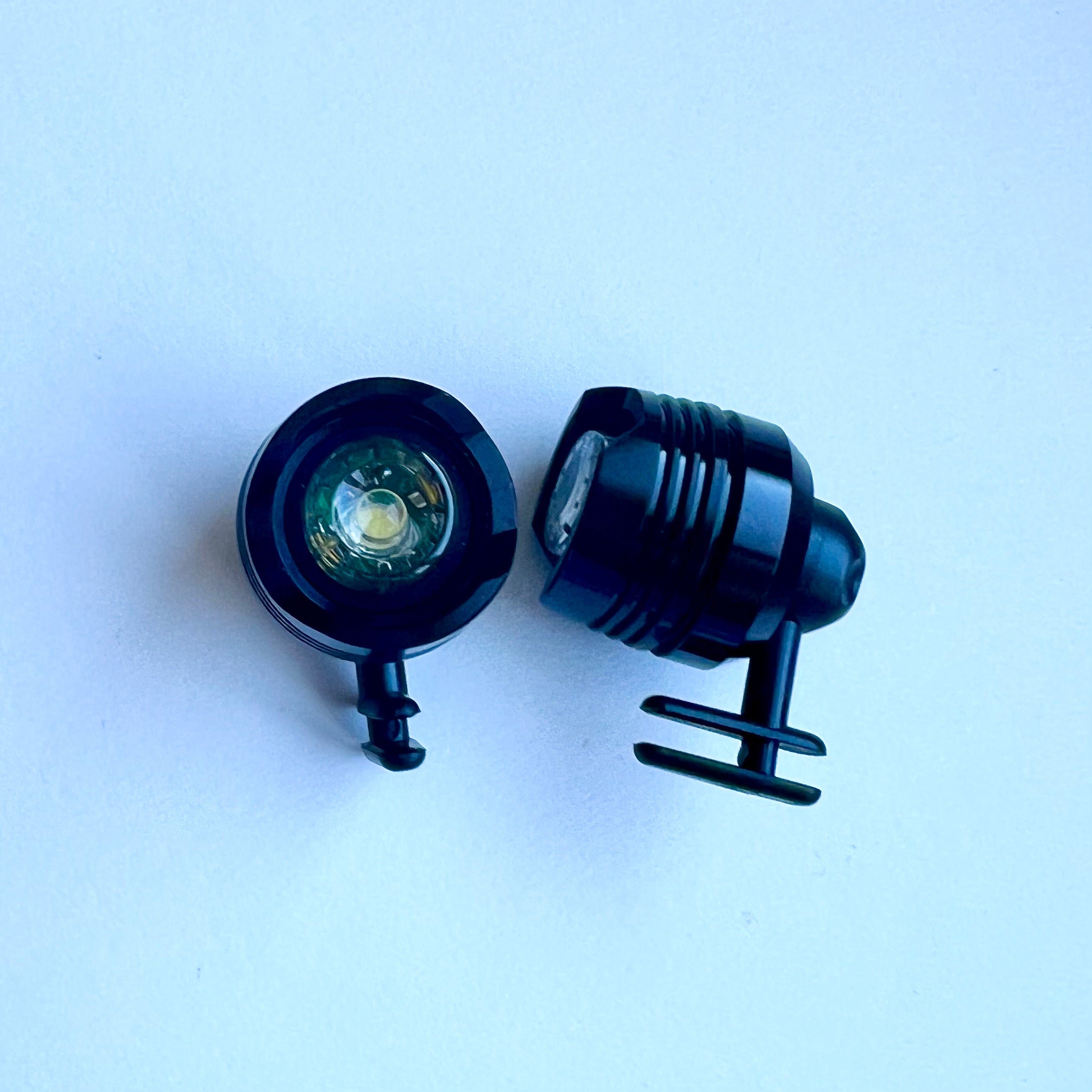 Black Flashlight Charms