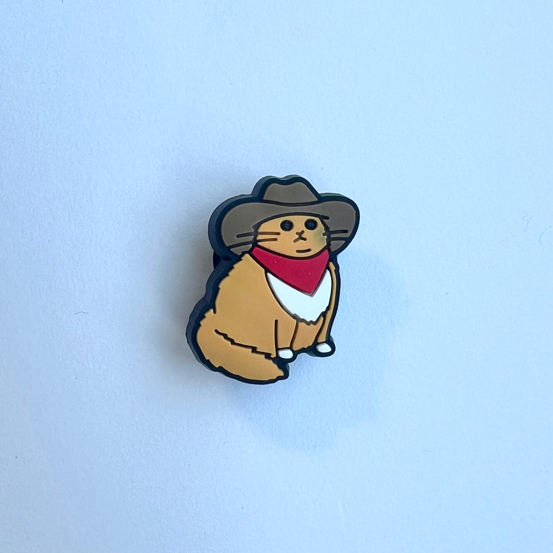 Cowboy Kitty Shoe Charm