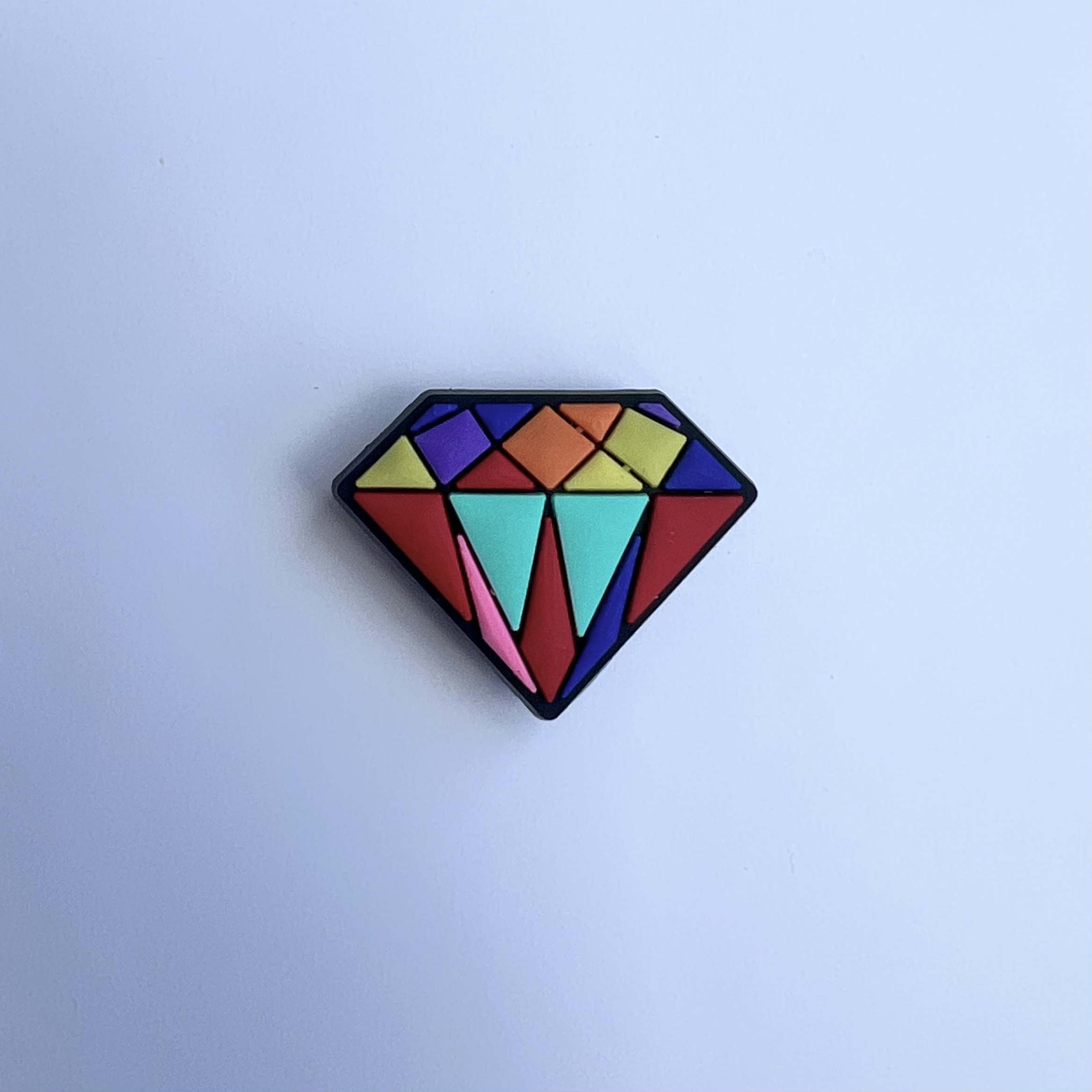 Colourful Diamond Charm