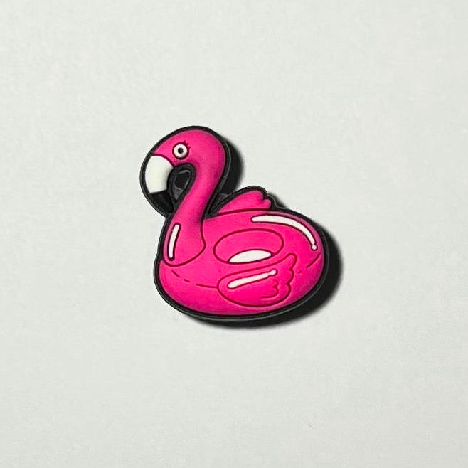 Flamingo Floaty Shoe Charm
