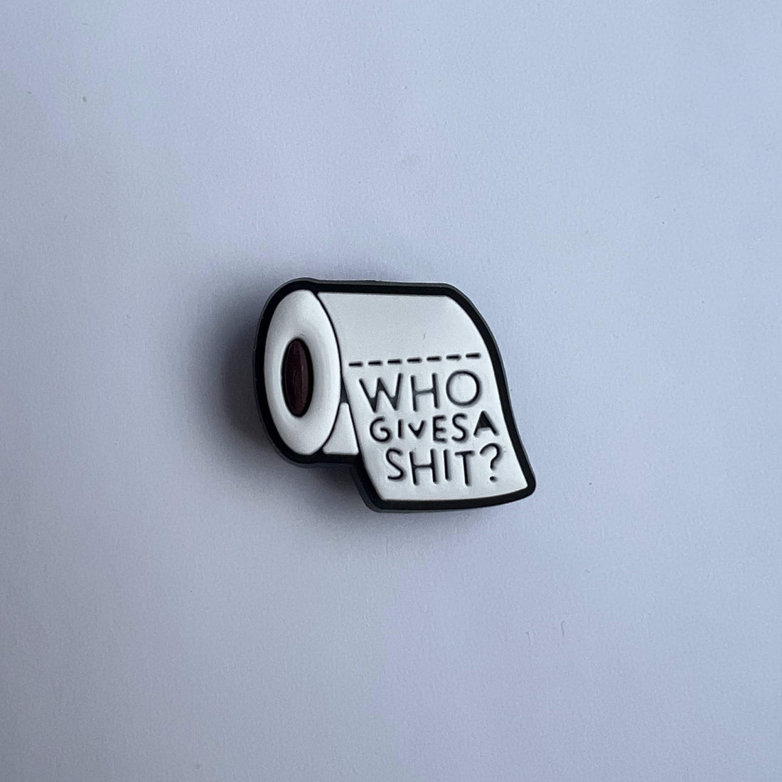 Who Gives A Shit Shoe Charm