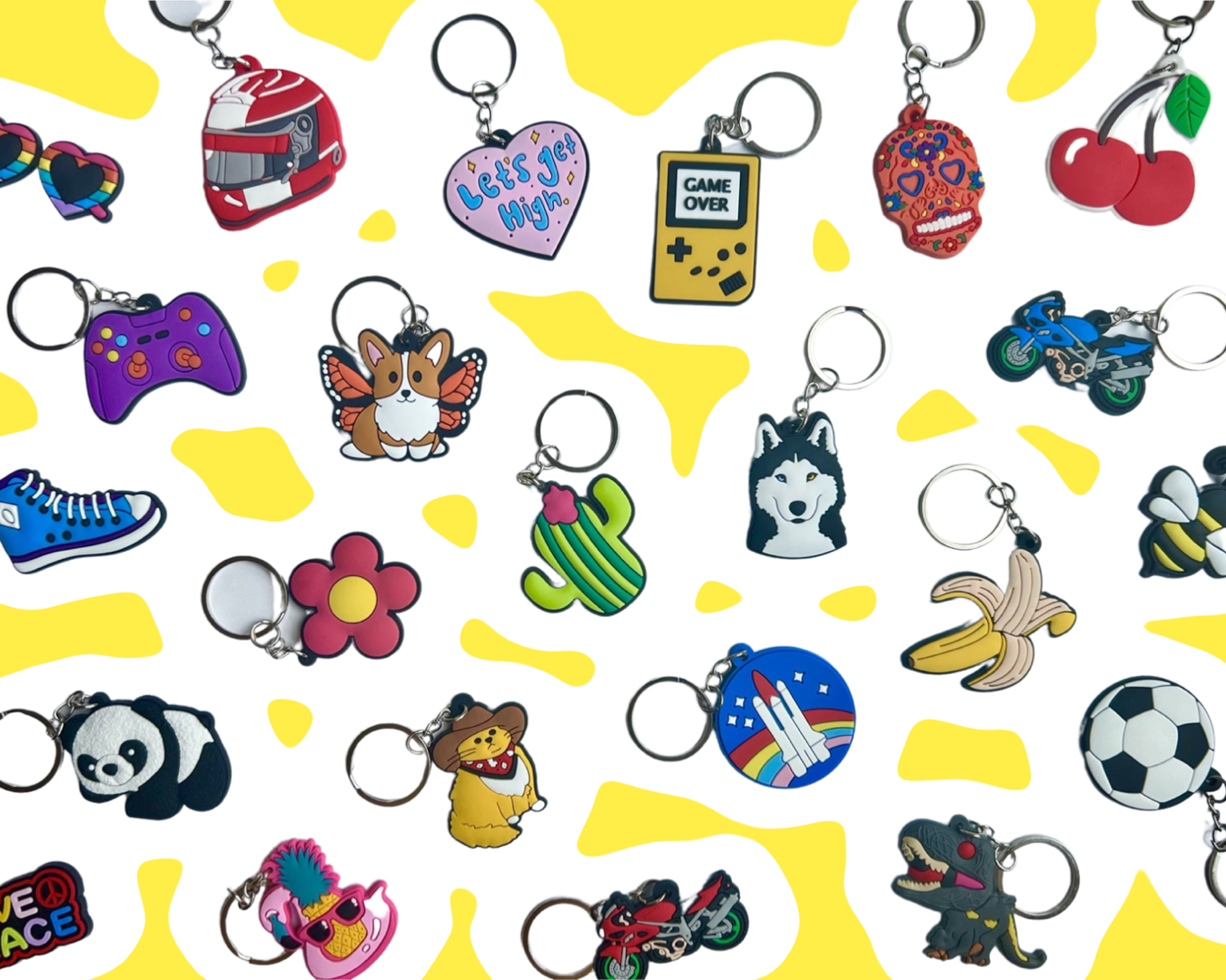 Candy Charm Keyrings