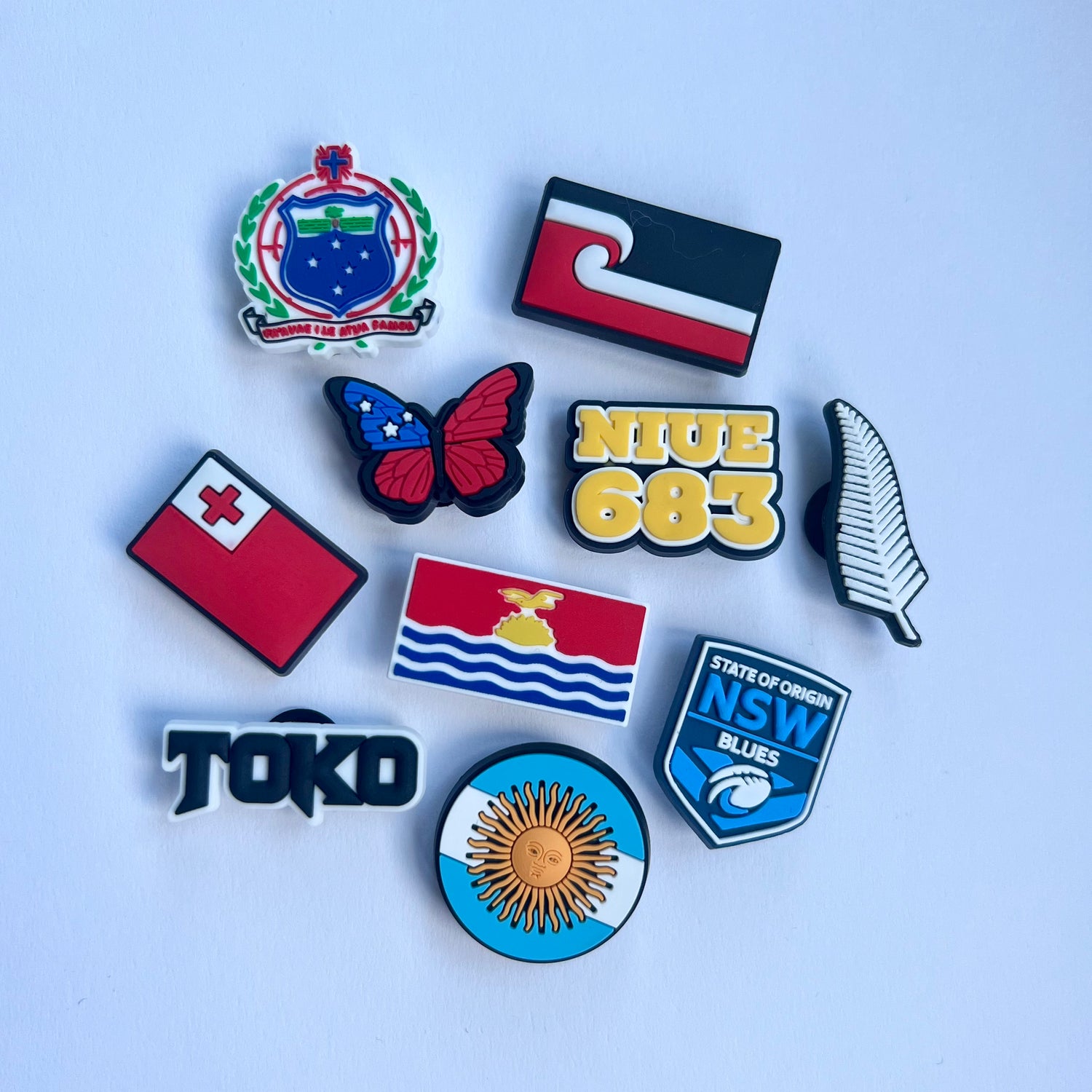 Flag &amp; Emblem Charms