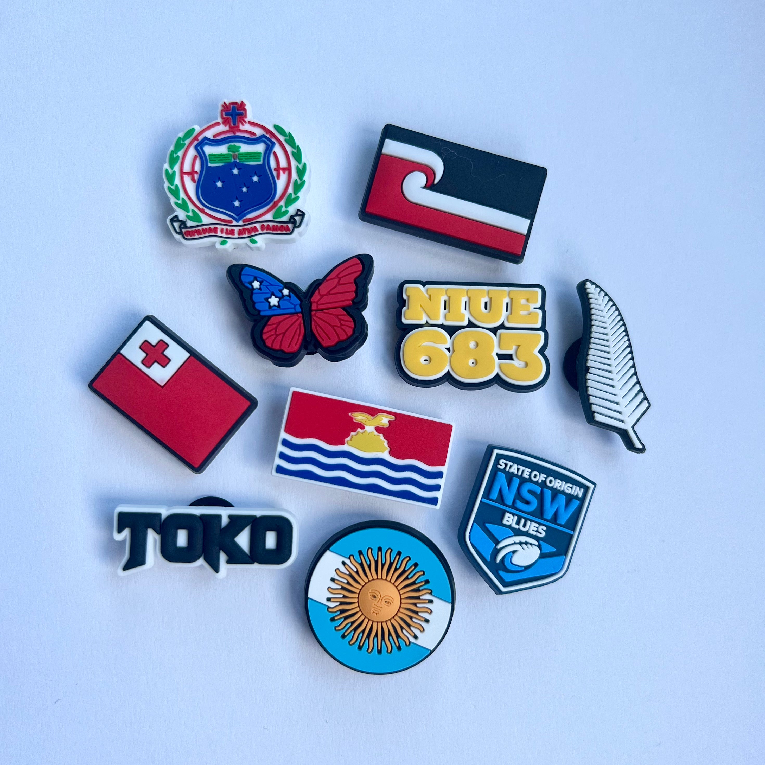 Flag & Emblem Charms