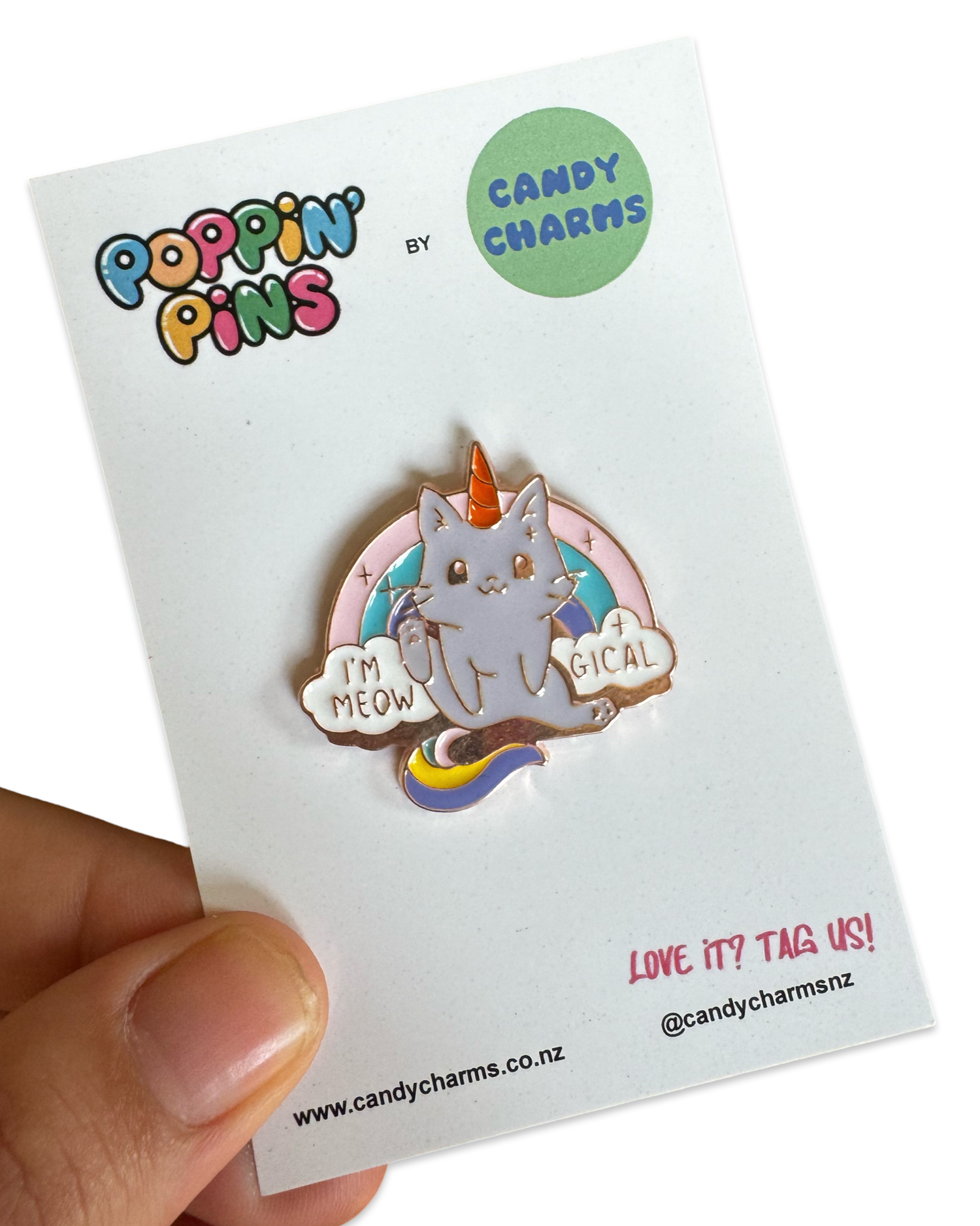 Im Meowgical Enamel Pin