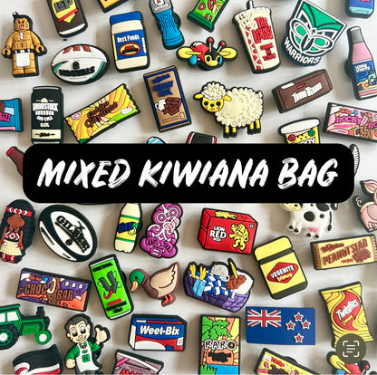 Kiwiana Mixed Charm Bags