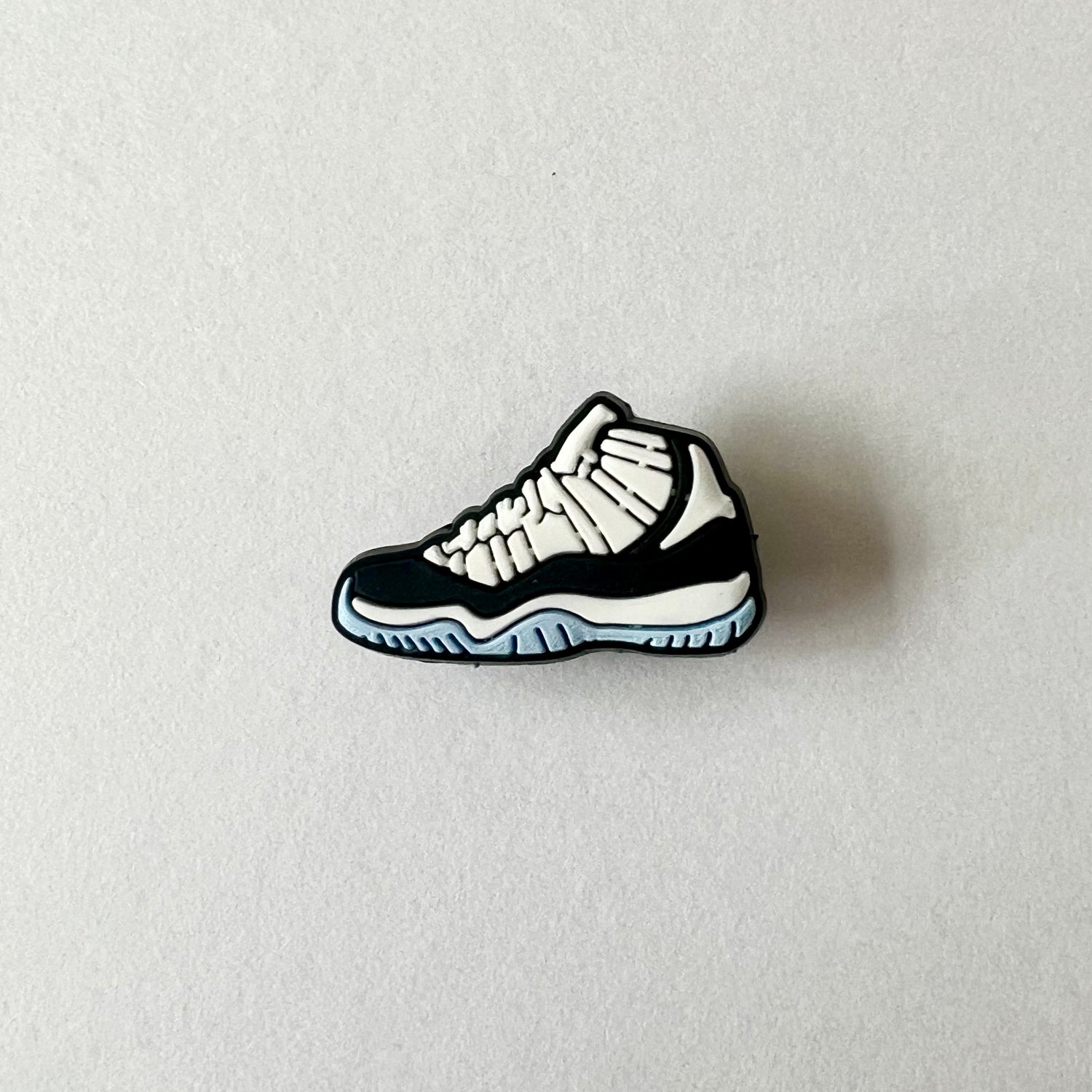 Black &amp; White Sneaker Charm