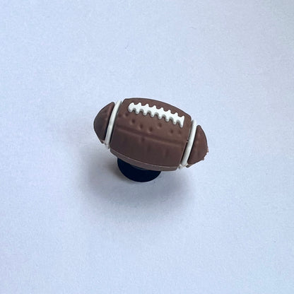 Rugby Ball 3D Charm