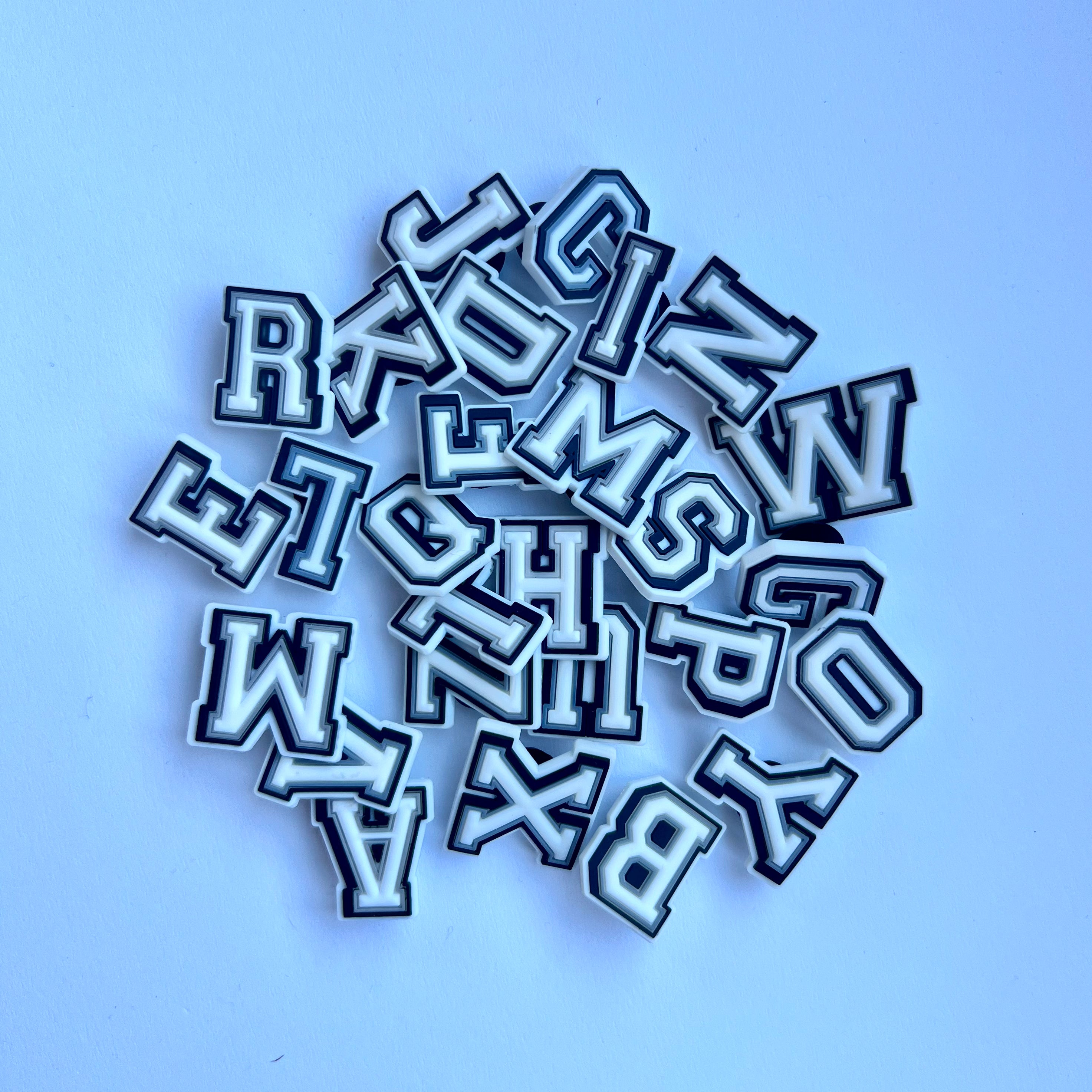 College Letter Charms