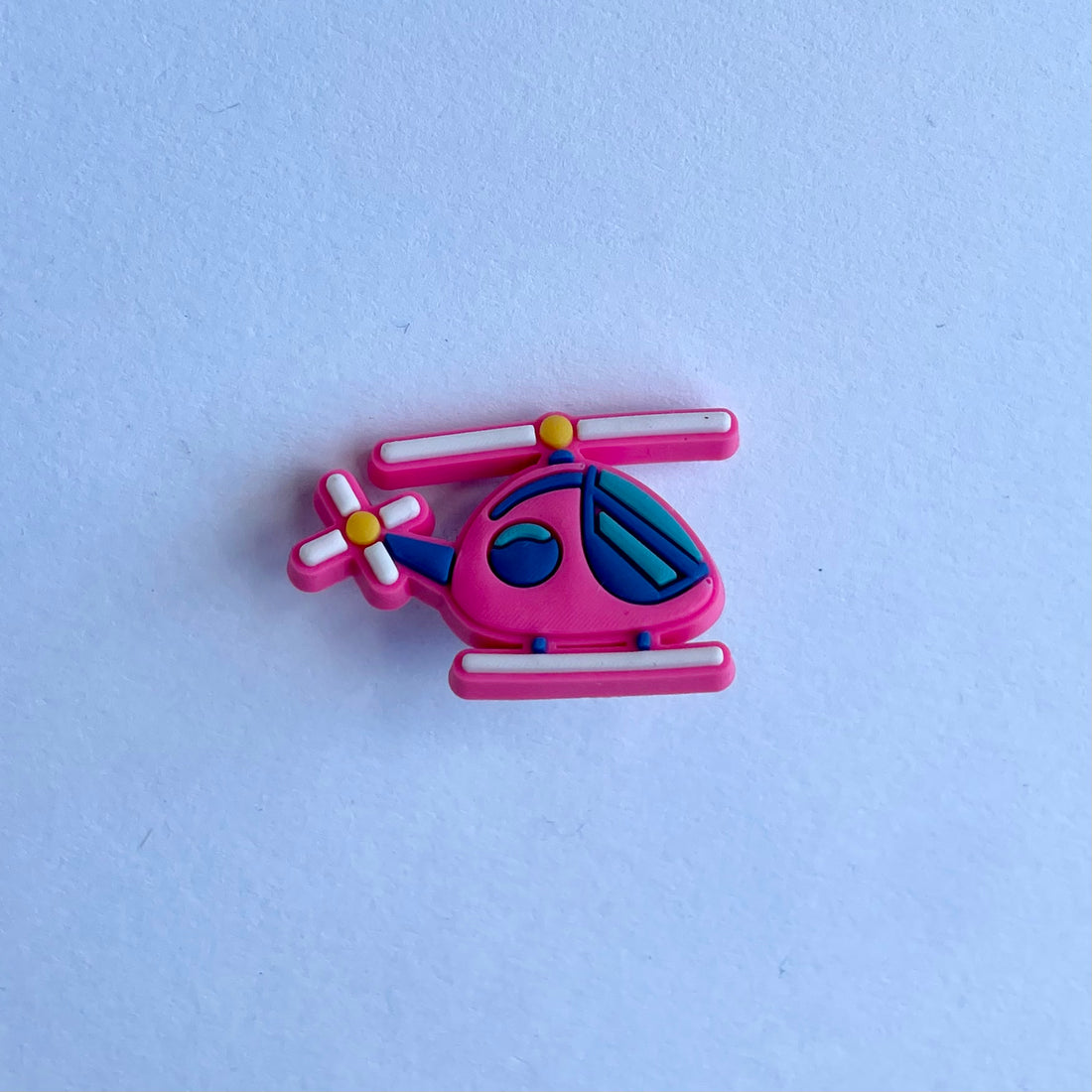 Pink Helicopter Charm