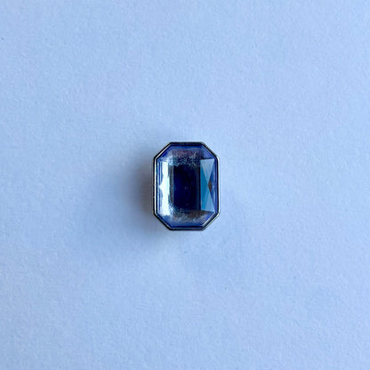 Chunky Purple Gemstone Charm