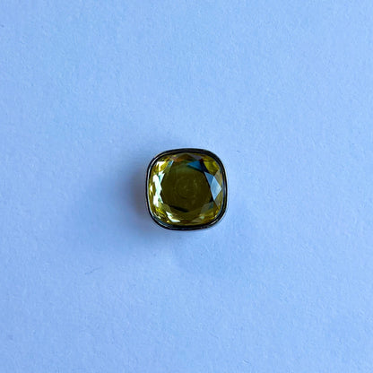 Chunky Yellow Gemstone Charm