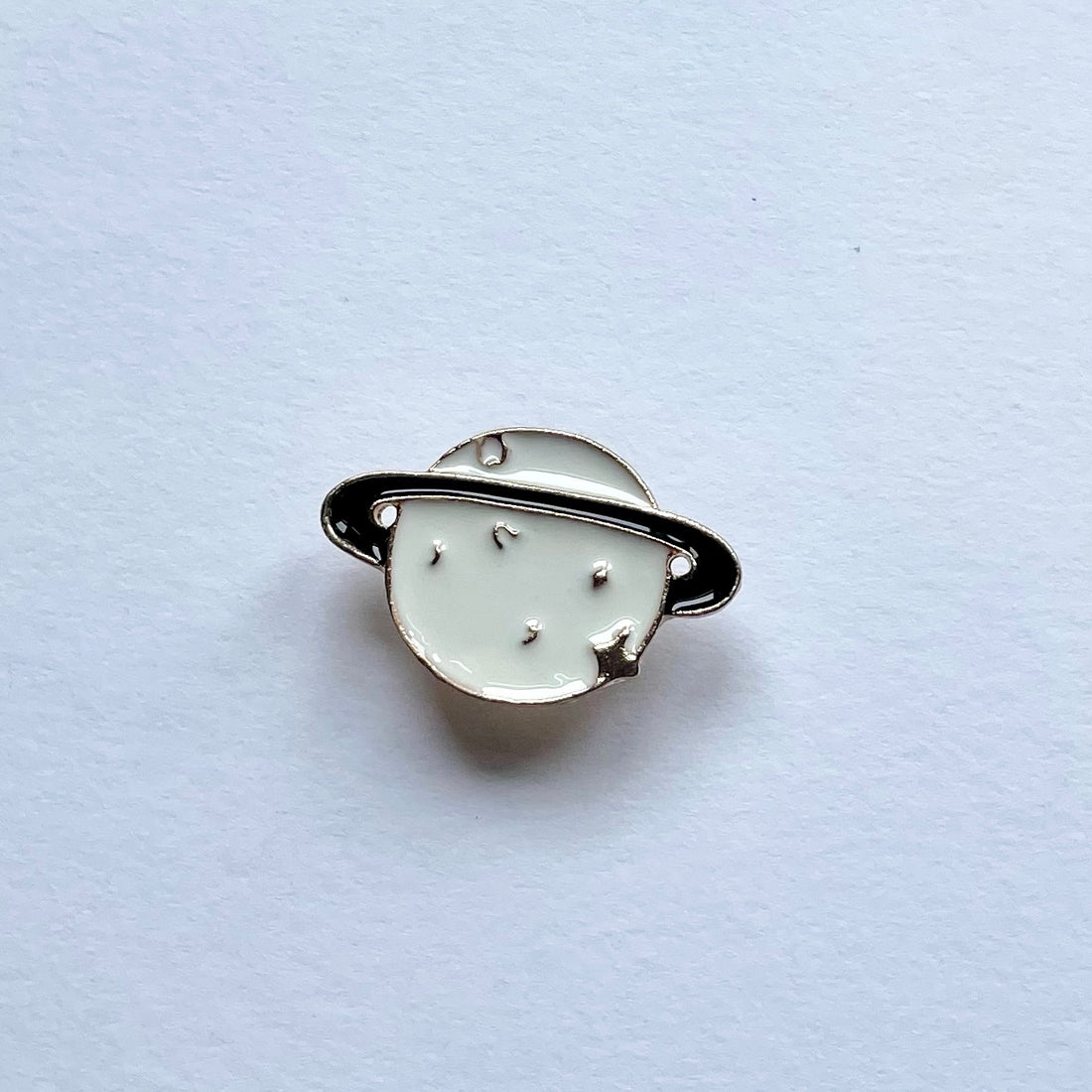 Saturn Metal Charm