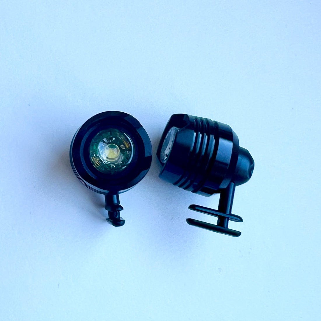 Black Flashlight Charms
