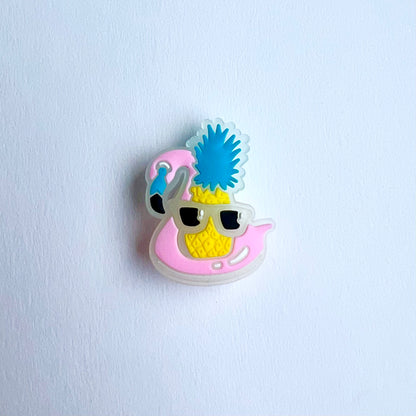 Glow in the Dark Pineapple Floaty Charm