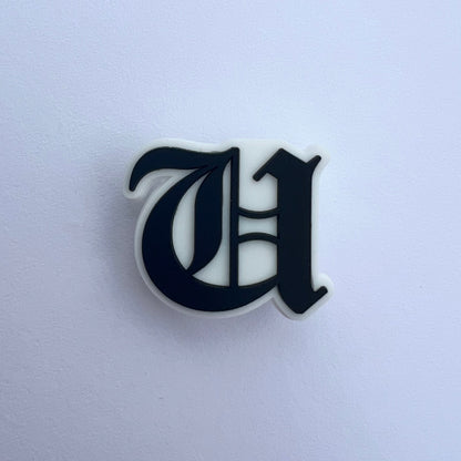 Old English Letter Charms