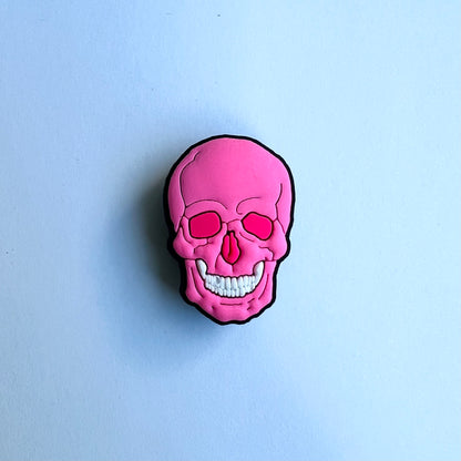 Pink Skull Charm