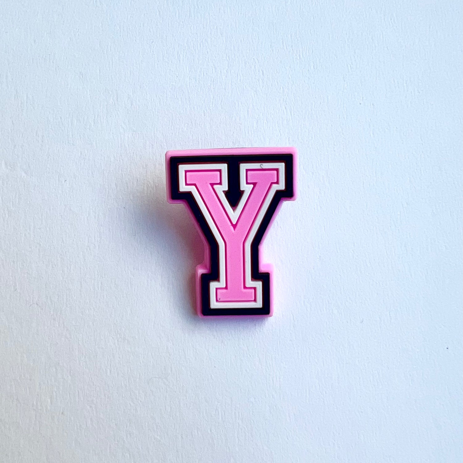 Pink Letter Charms