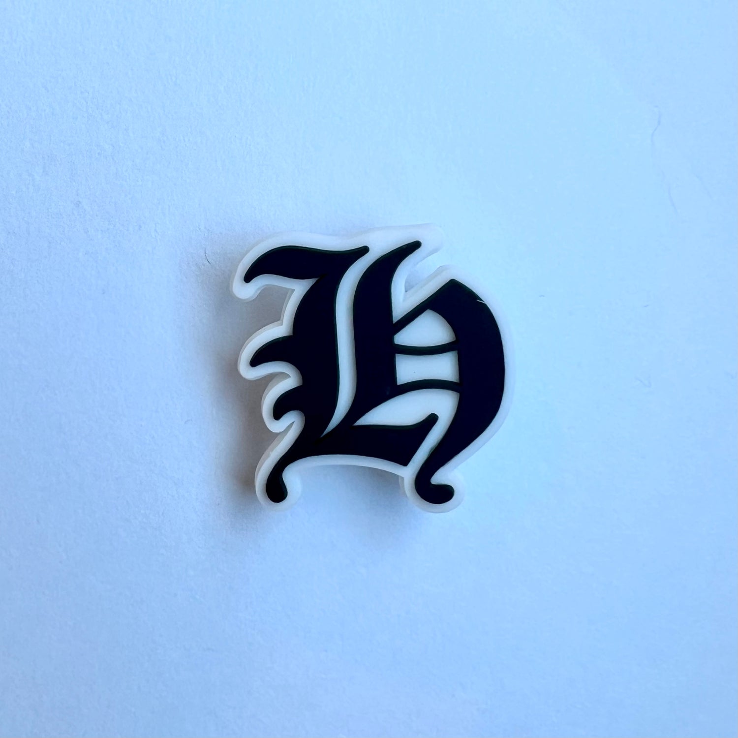 Old English Letter Charms