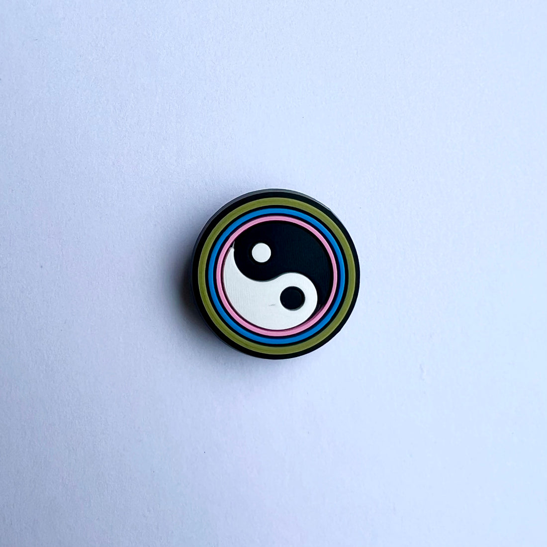 Coloured Yin and Yang Charm