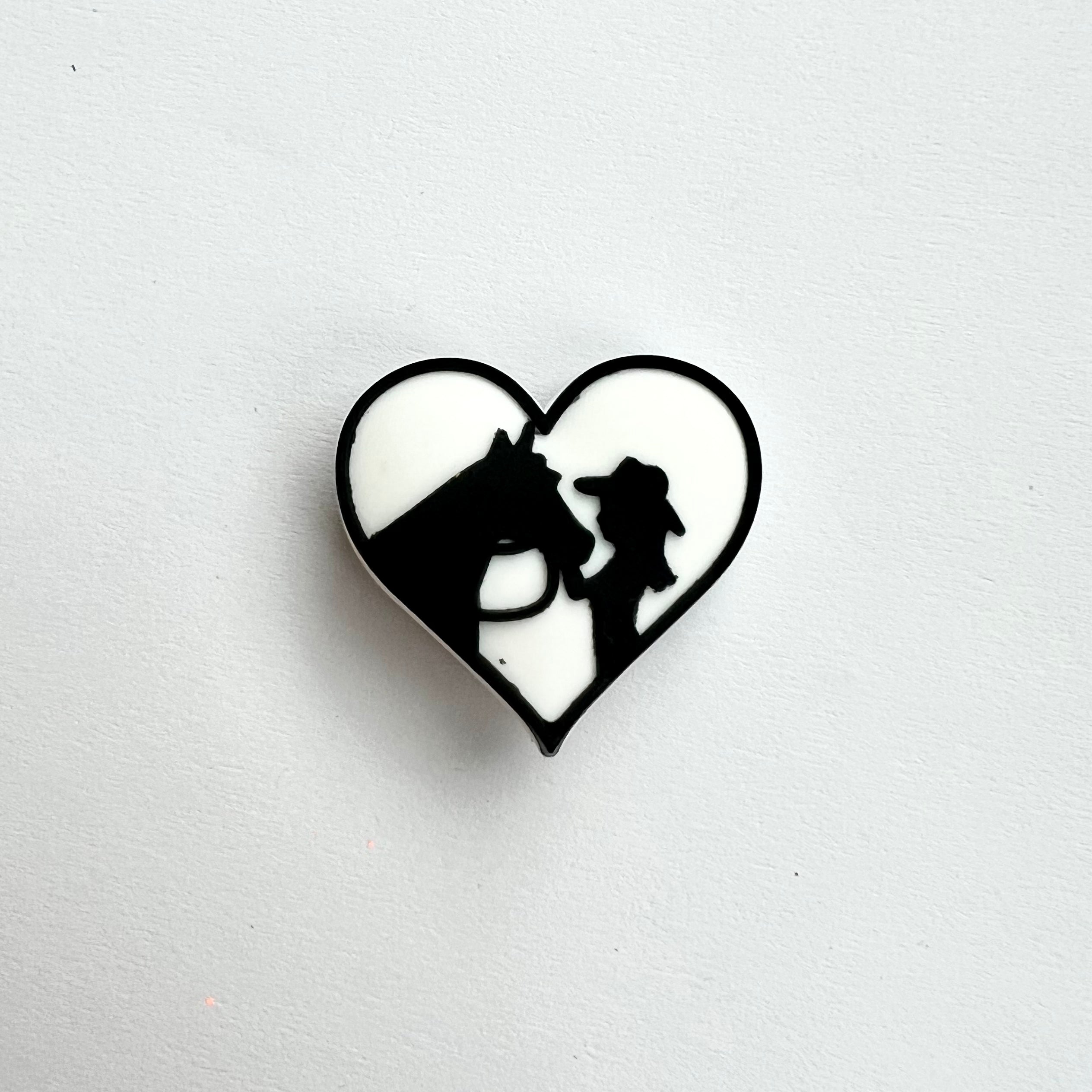 I Love Horses Charm