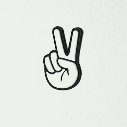 Peace Out Charm