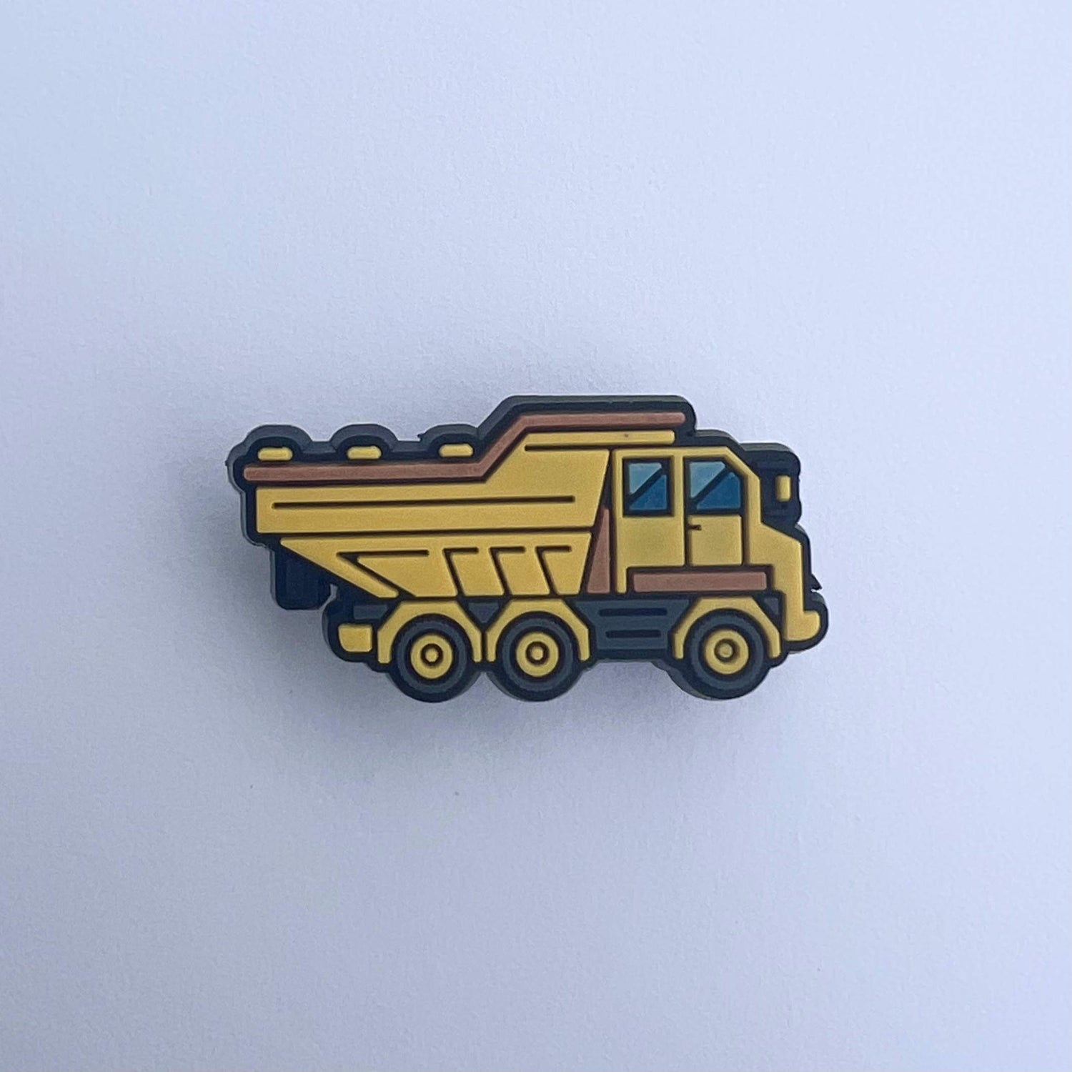 Yellow Dump Truck Charm