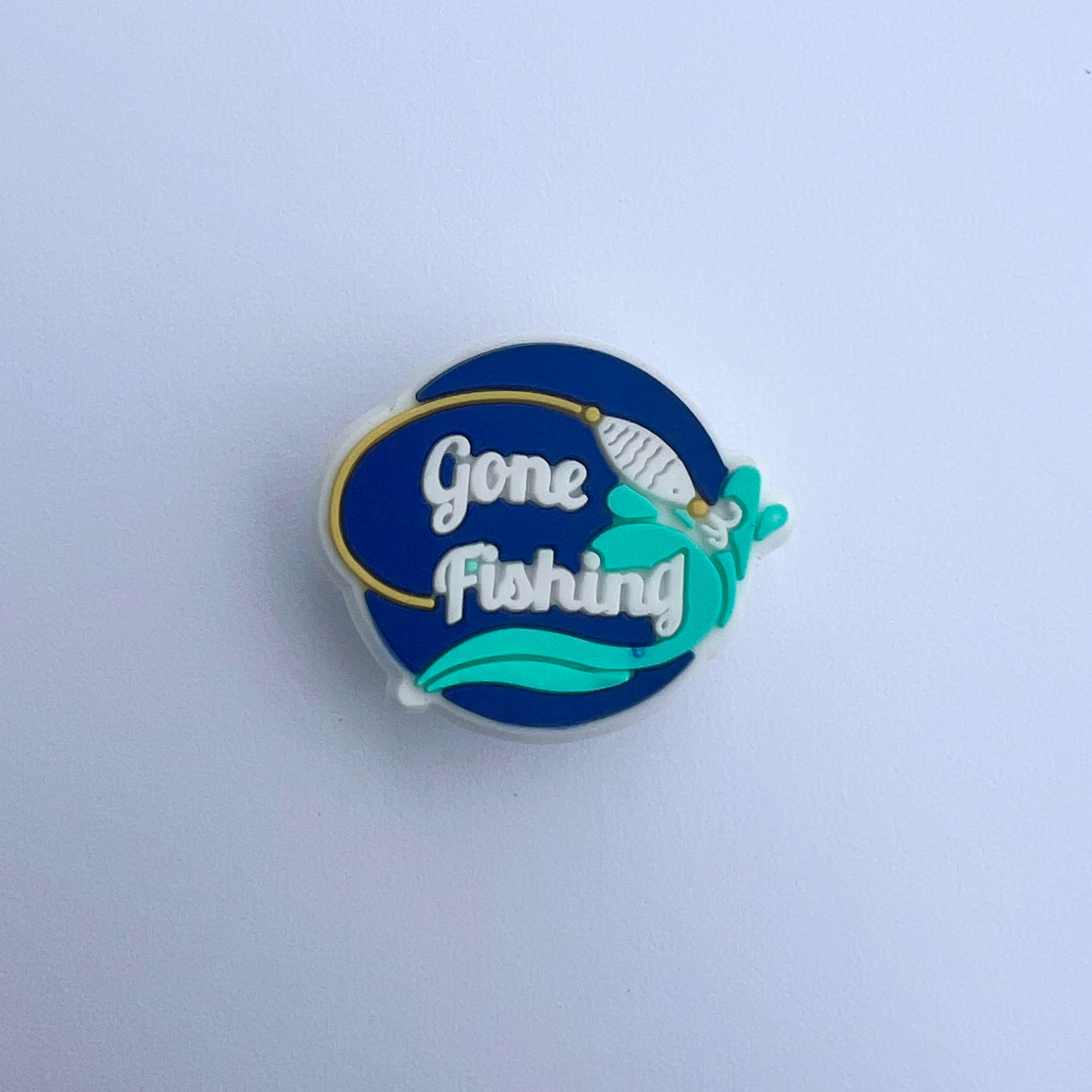 Gone Fishing Charm